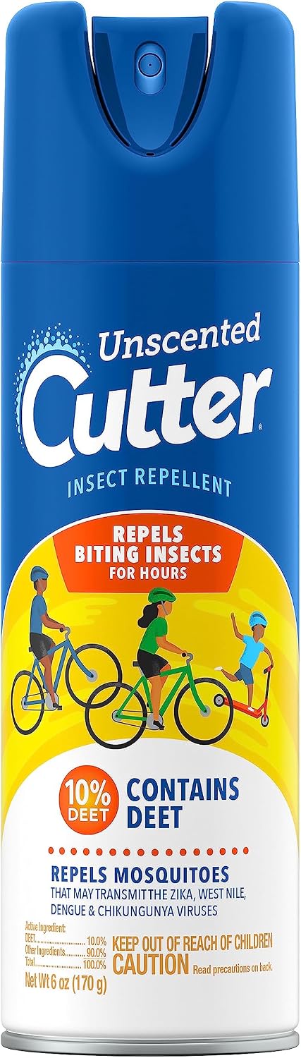 Repelente insectos 10% DEET 6oz aerosol transparente