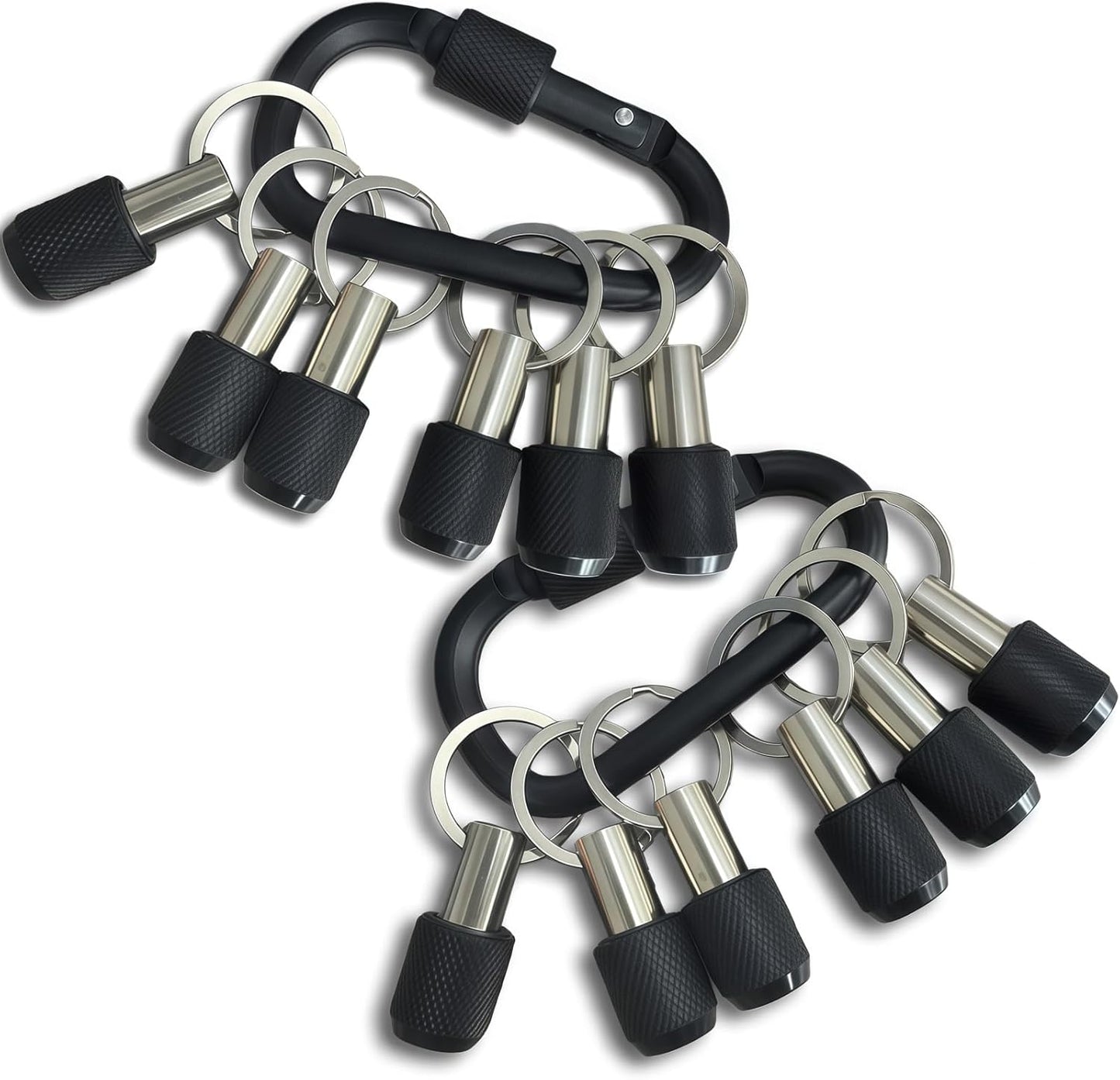 Set 12 Llaveros Soporte Brocas Aluminio Taladro Impacto