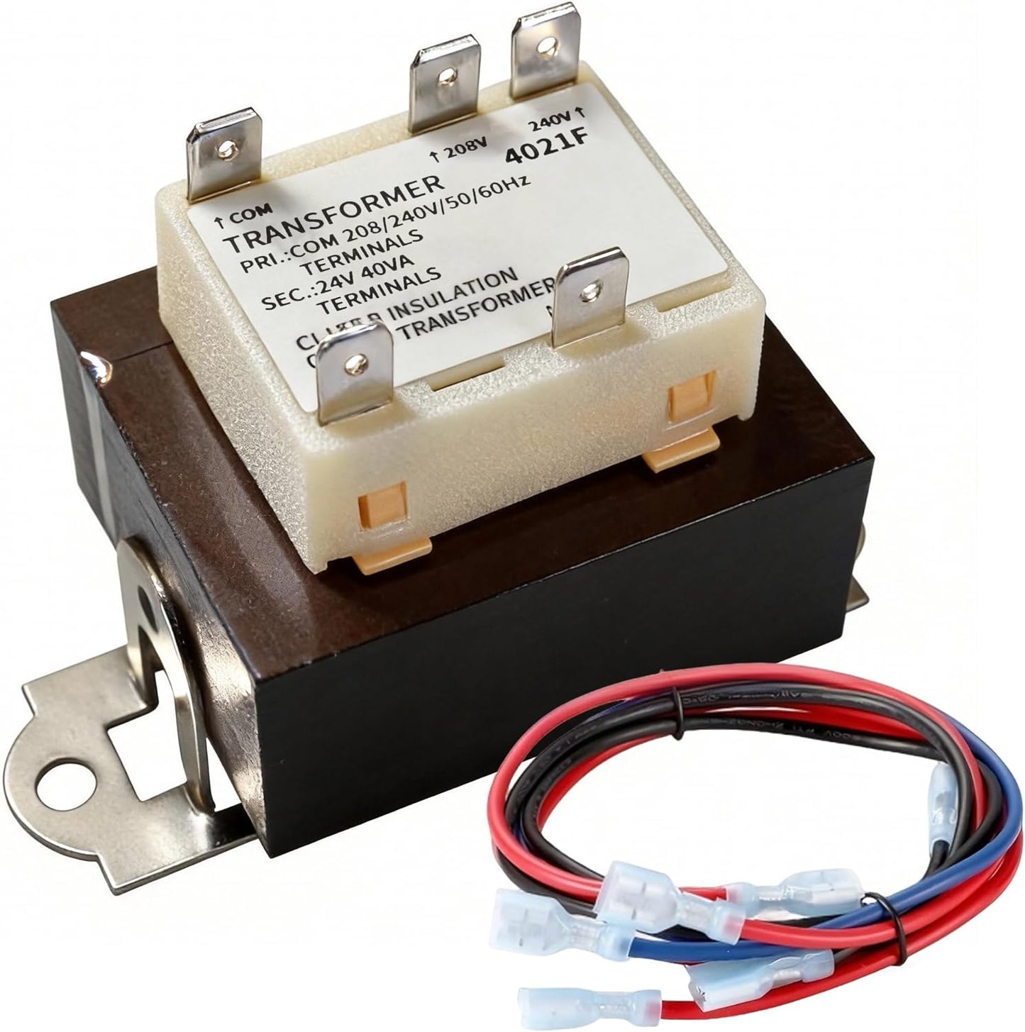 Transformador control horno 24V 40VA primario 208/240V secundario