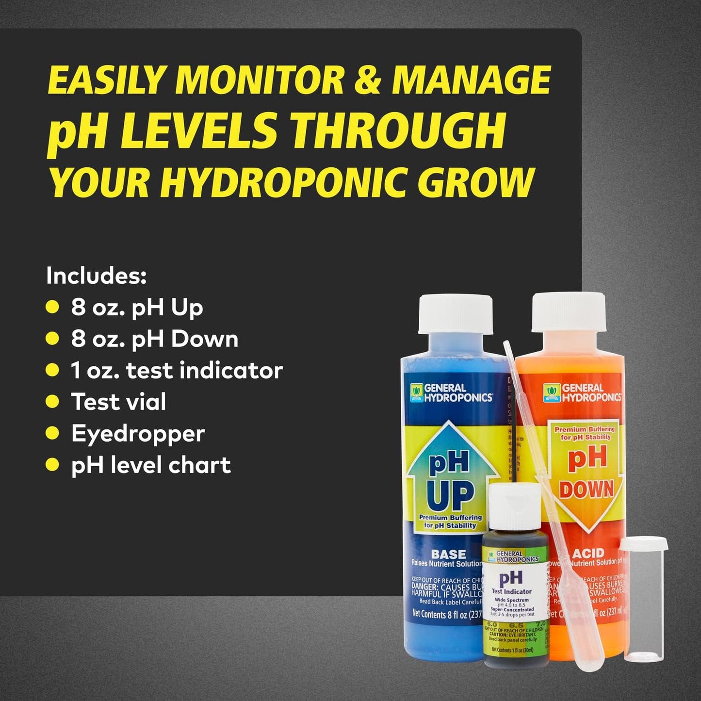 Kit control pH