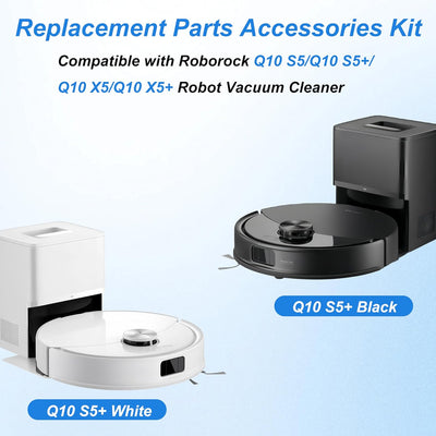 Kit 30 Pzas Repuesto Roborock Q10 Cepillos y Filtros HEPA