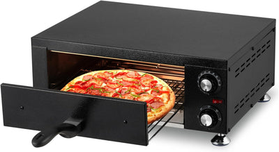 Horno eléctrico pizza 14pulg acero inox con temporizador