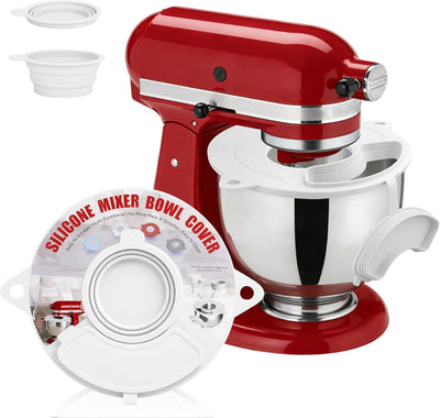 Protector de vertido de silicona para batidora KitchenAid 4.5-5 cuartos