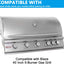 Cubierta parrilla Blaze 40pulg 5 quemadores 600D impermeable