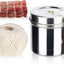 Cordel cocina con dispensador acero inox y algodón blanco