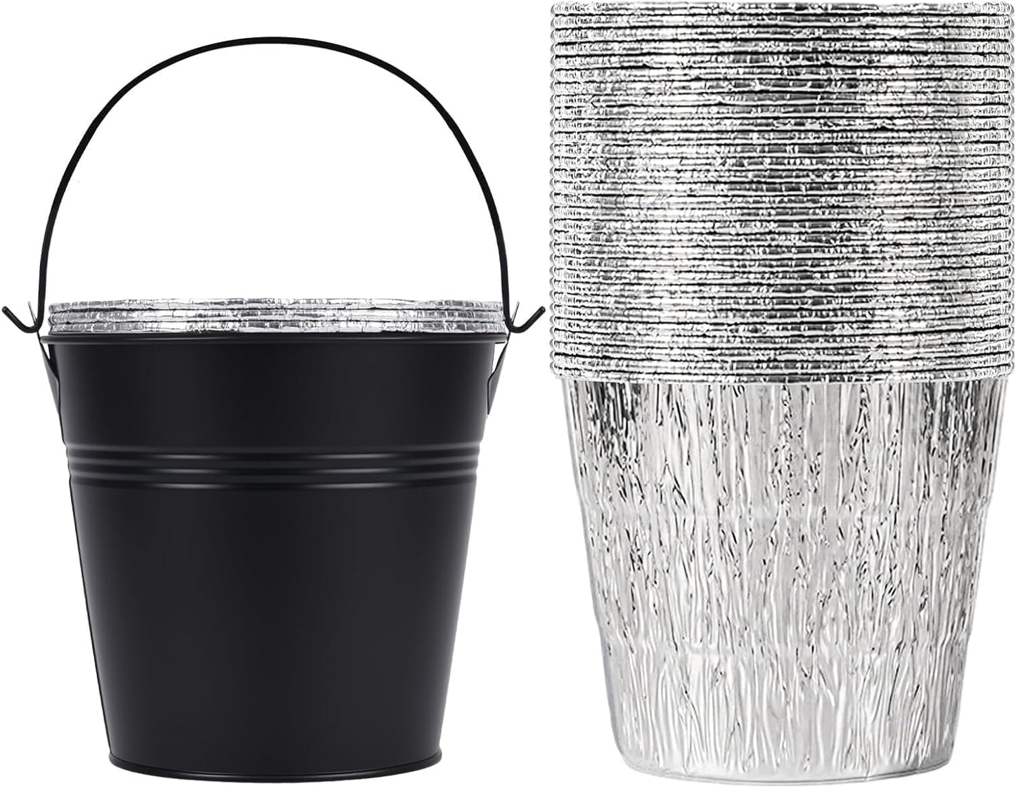 30 Revestimientos Grasa Cubo Negro Traeger Pro Series