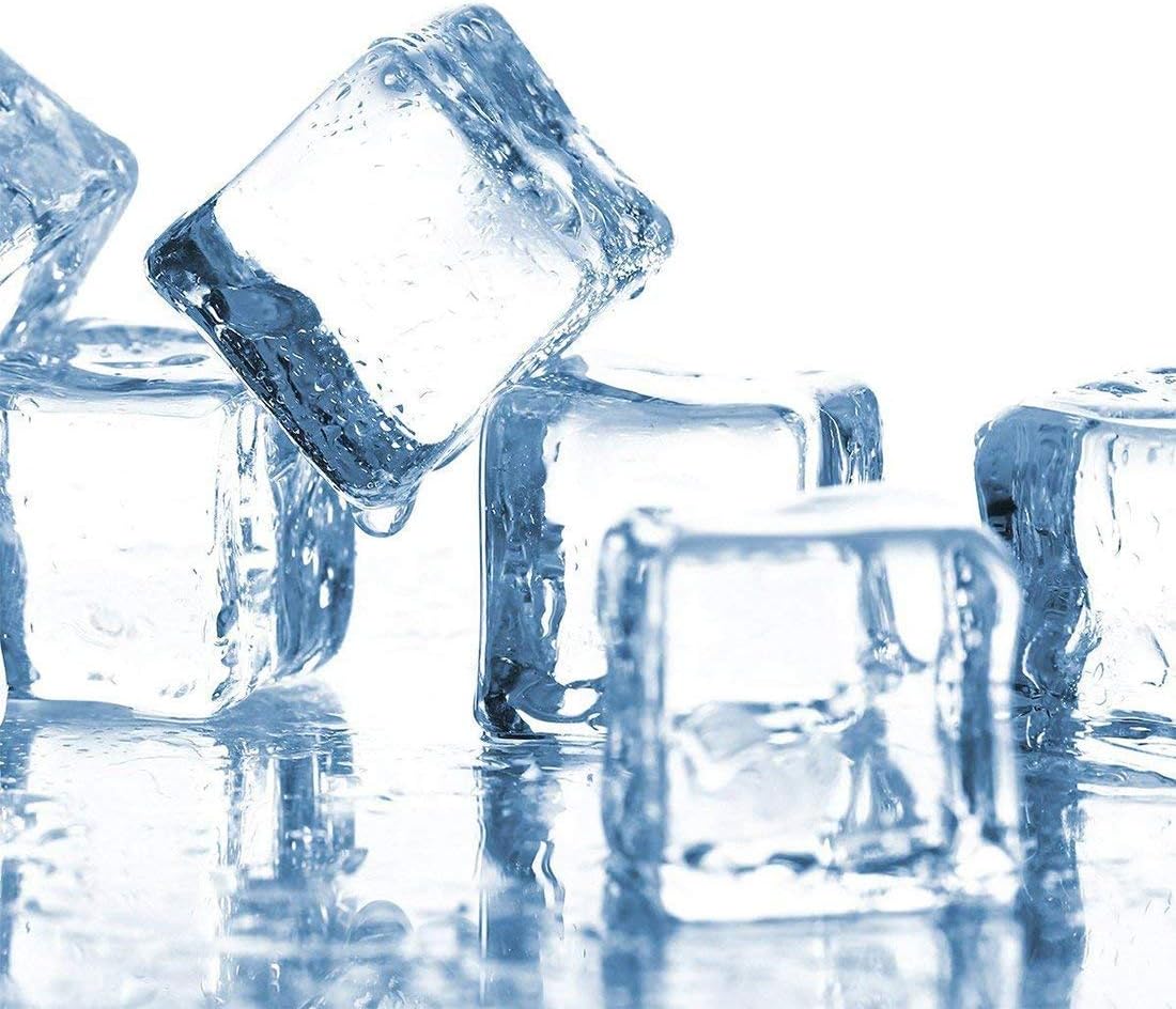 Cubos hielo acrílico transparente 1 pulgada forma cuadrada