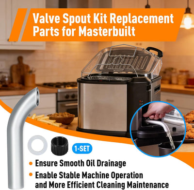 Kit boquilla válvula repuesto para freidora Masterbuilt XL 10 litros