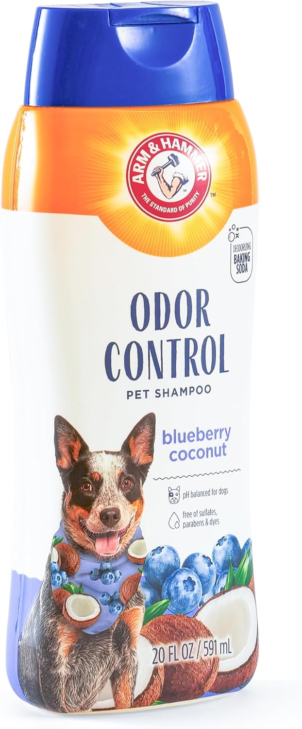 Champú para perros control de olores arándano coco 20oz