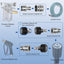 Kit adaptadores acero inox M22-0.551 a 3/8 pulg