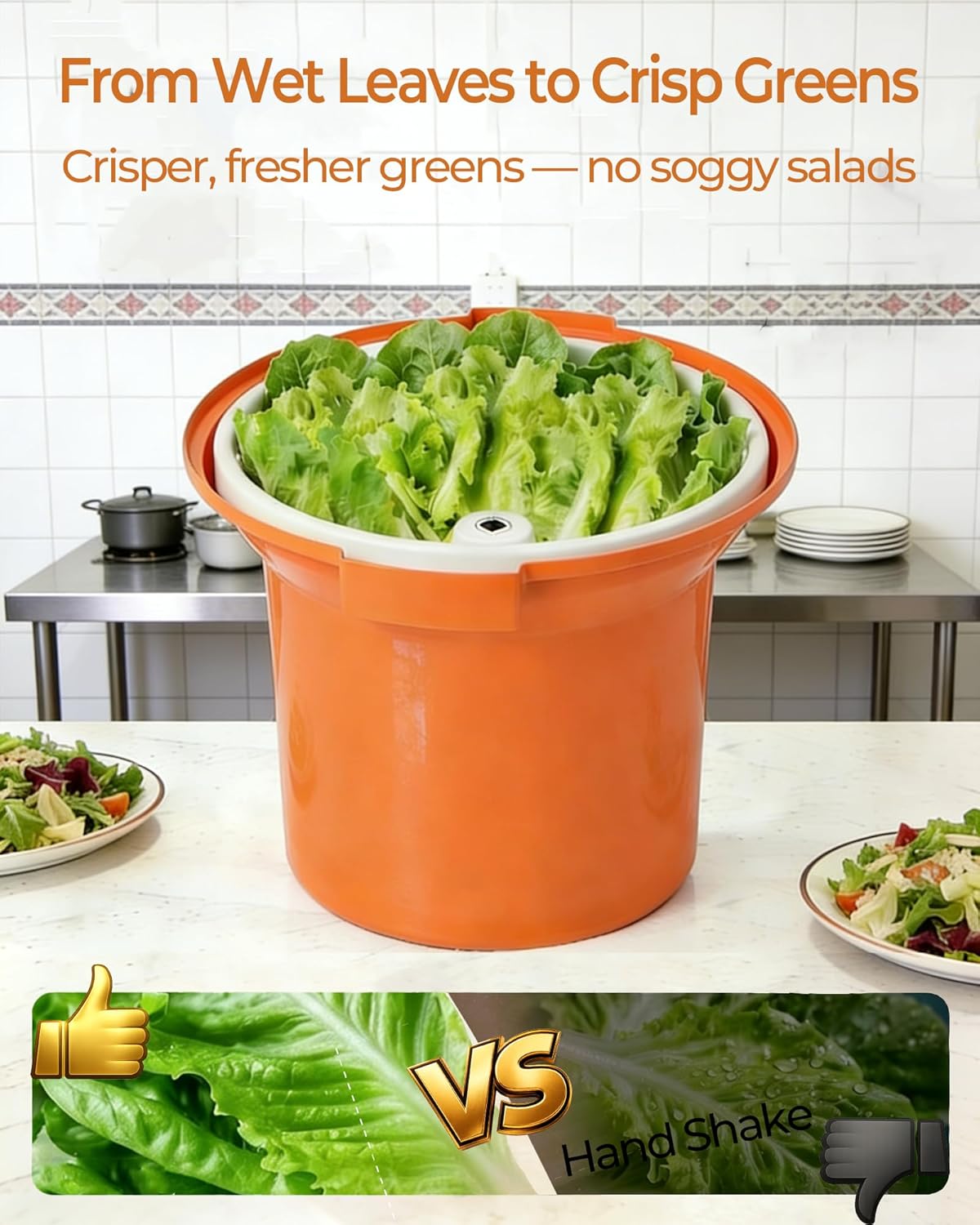 Escurridor ensaladas 24qt matas antiderrap
