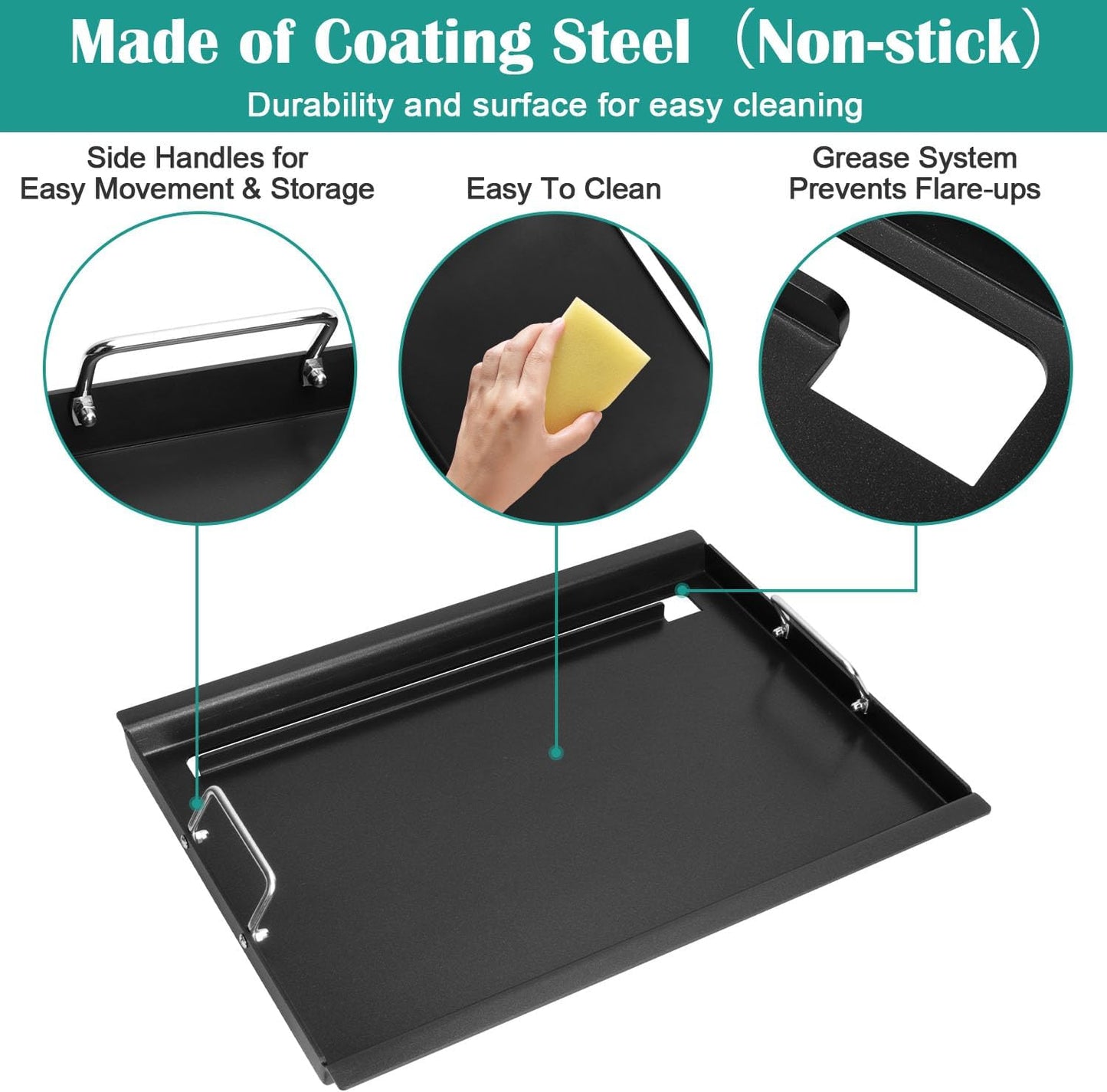 Insertos plancha completa para Char-Broil 4 Quemadores