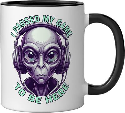 Taza Cerámica Negro/Blanco