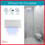 Cubierta ventilación 6x2 rejilla aire HVAC blanco metal