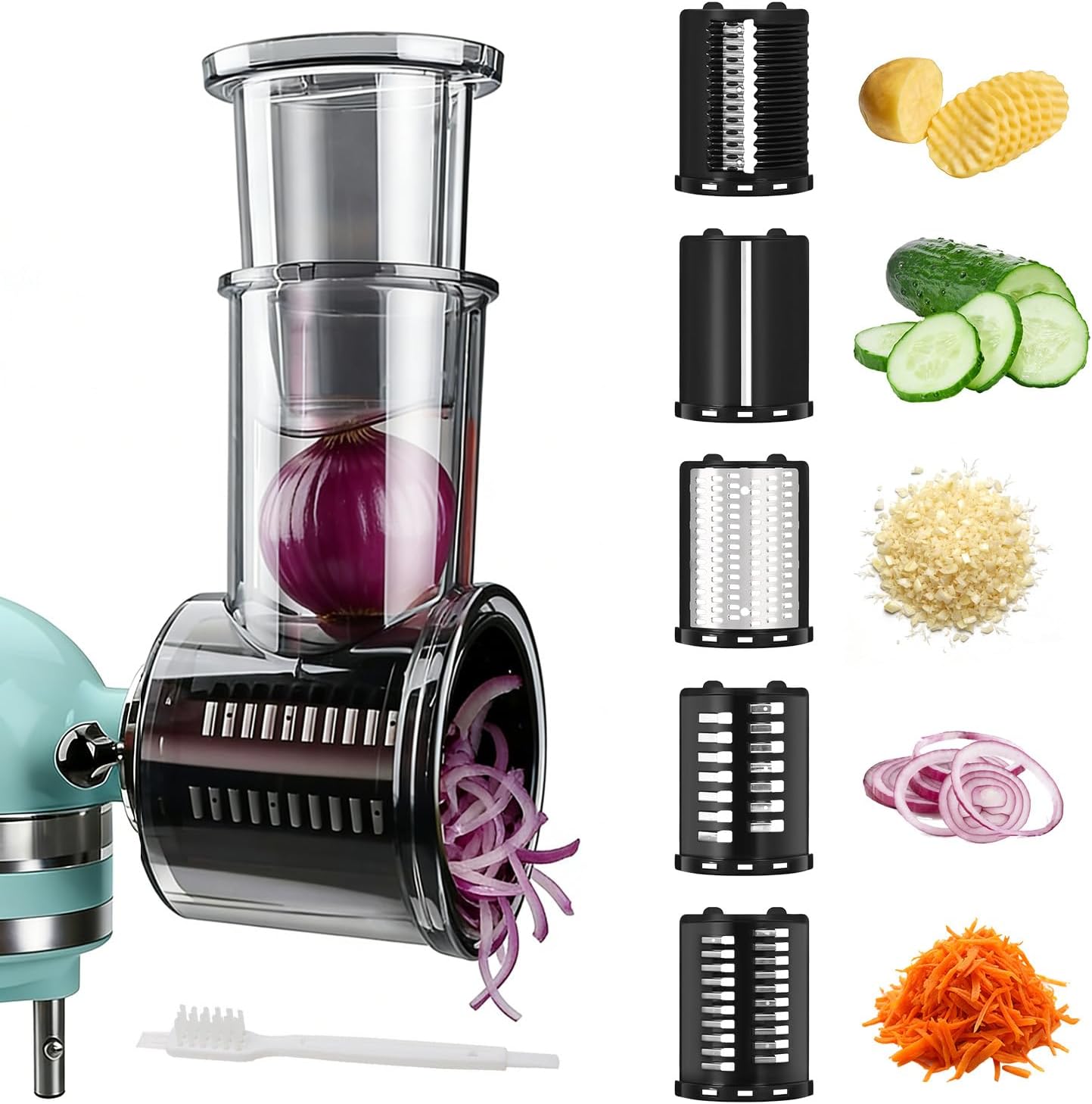 Accesorios para trituradora acero inox KitchenAid 5 cuchillas