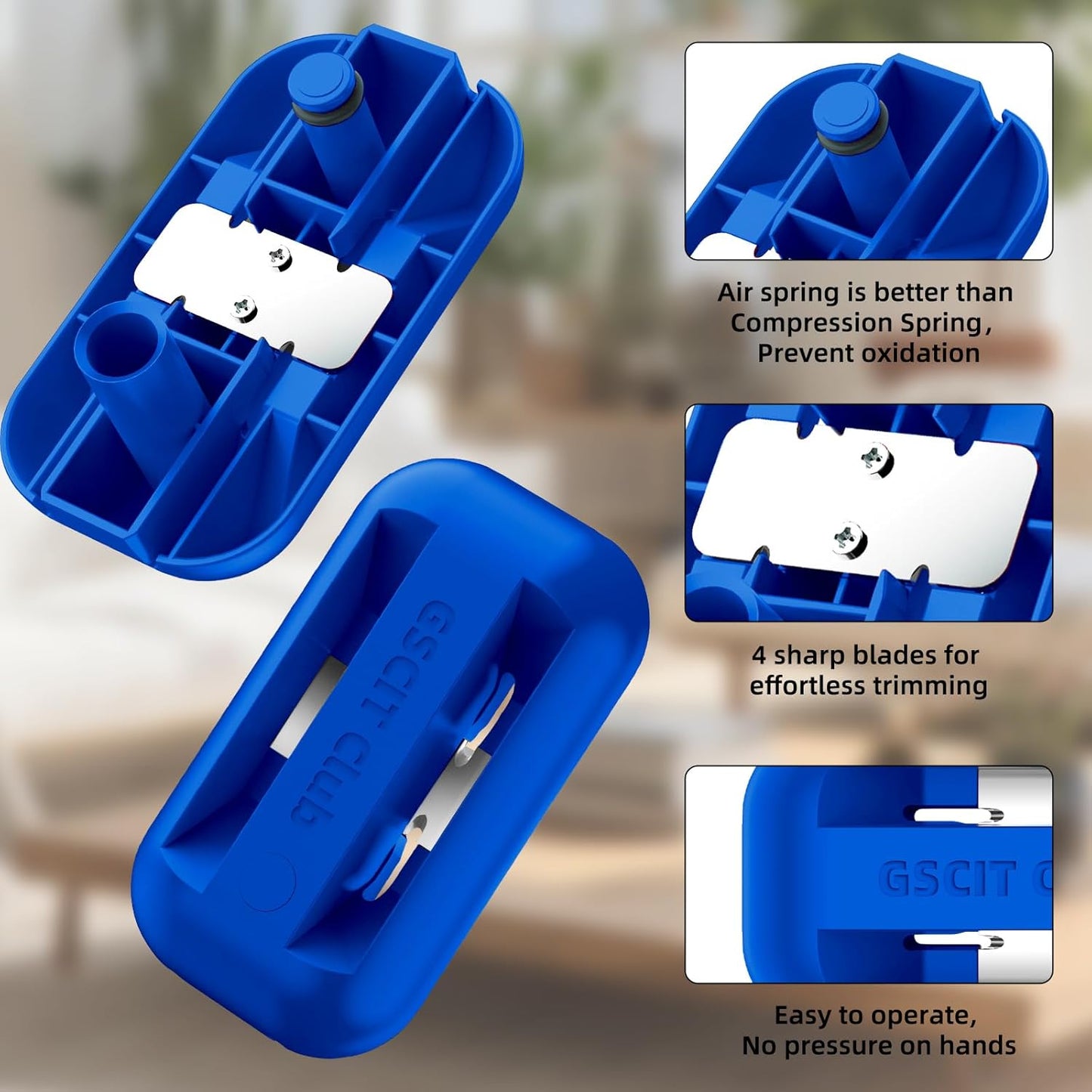 Recortador de bordes con cuchillas carburo cepilladora manual