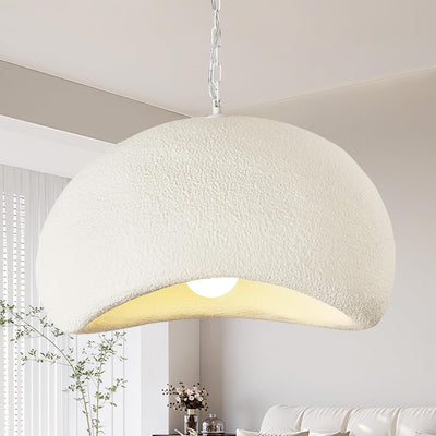 Lámpara colgante moderna de resina 19.7pulg para cocina comedor
