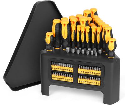 Set 84 Pzas Destornilladores Magnéticos con Estante