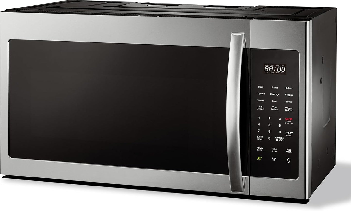 Horno microondas acero inox 1.7 pies cubicos 1000W