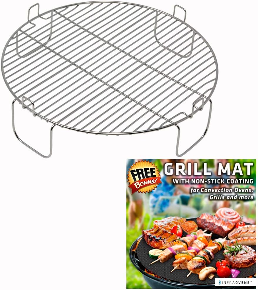 Rejilla acero inox 3pulg comp Nuwave Pro Plus