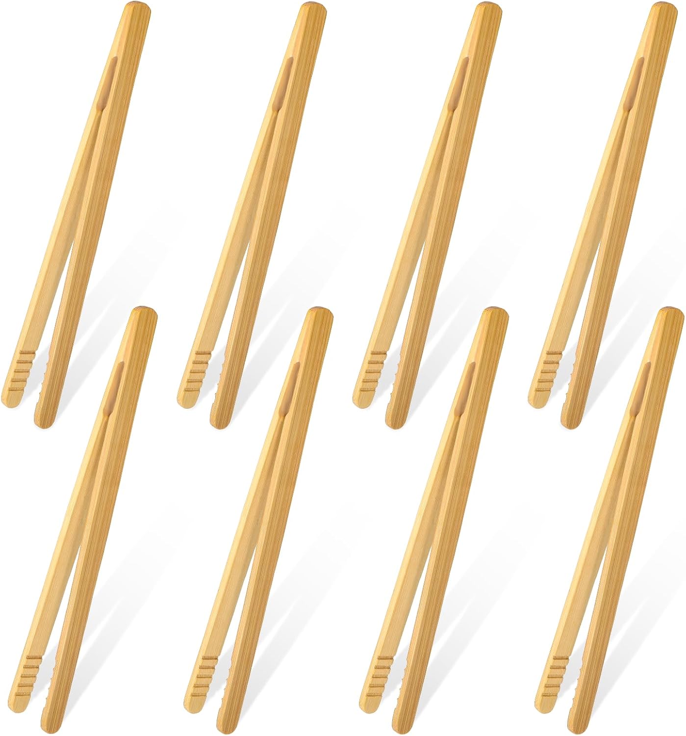 Pinzas de madera para tostadora reutilizables de 7 pulgadas multiusos