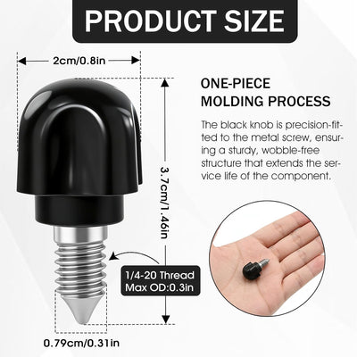 Tornillo pulgar aluminio 6061 para mezcladores KitchenAid