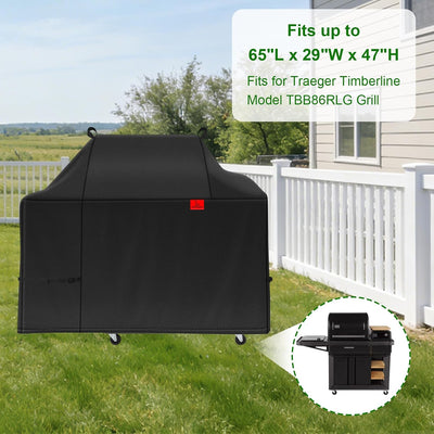 Cubierta parrilla pellets Traeger Timberline 600D impermeable