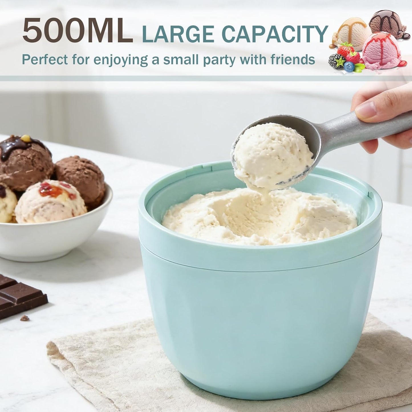 Hacienda de gelato mini eléctrica 15 minutos