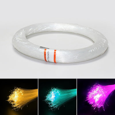 Cable fibra optica PMMA 0.02pulg 9.8pies arnés cielo estrellado