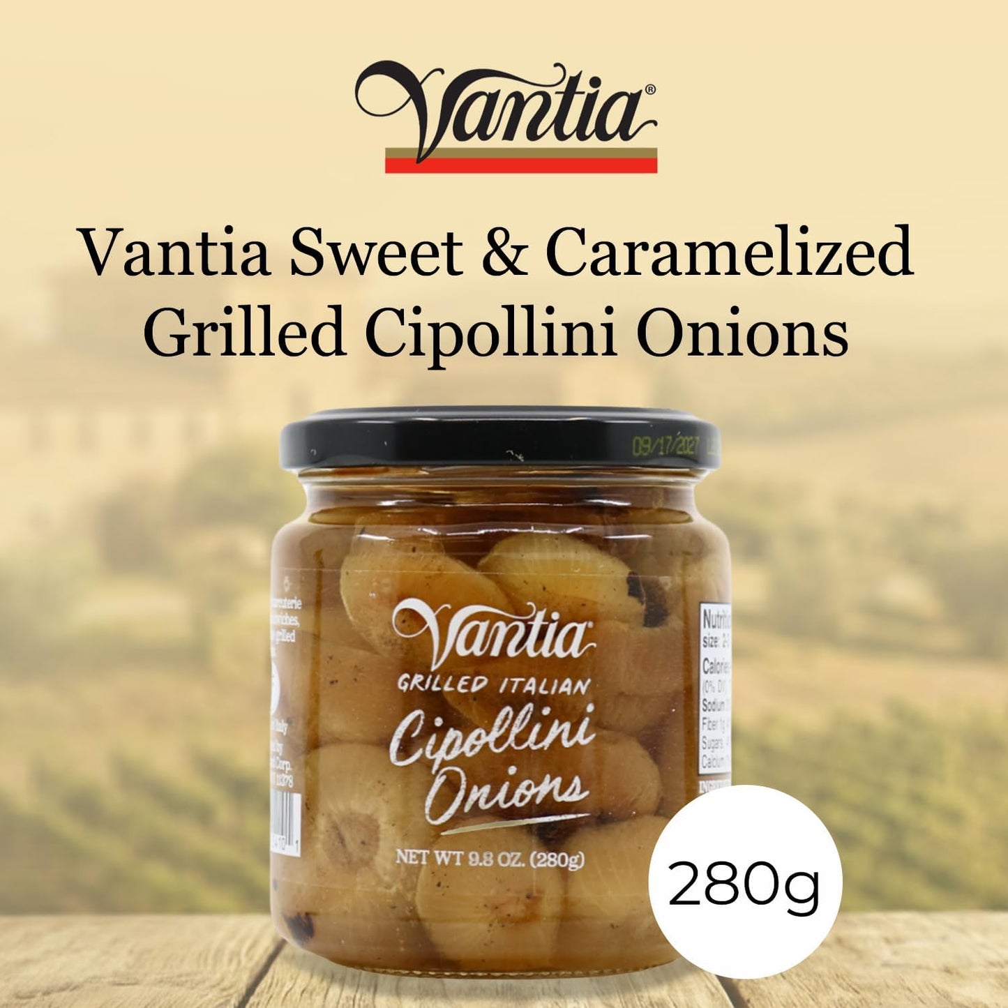 Cipollini a la parrilla Vantia 280g