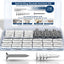 Kit 118 Anclajes Auto perforantes Yeso 8x1-1/4 Pulg Resistentes
