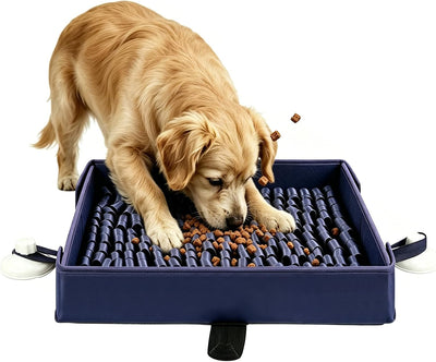 Tapete olfateo perros desplegable 17x15pulg