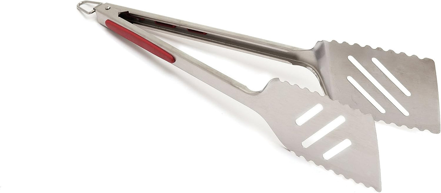 Pinzas espátula acero inox 16pulg plateado