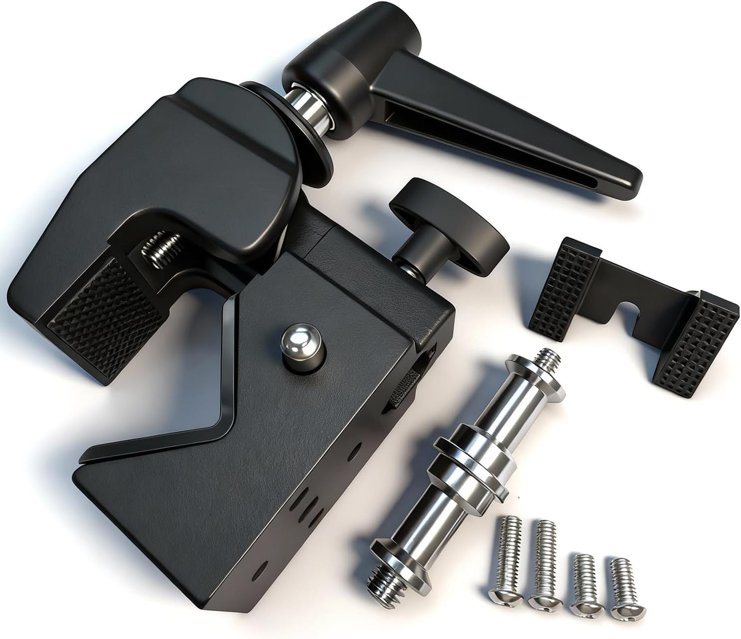 Kit abrazadera 5/8pulg para cámara DSLR trípode 33lbs