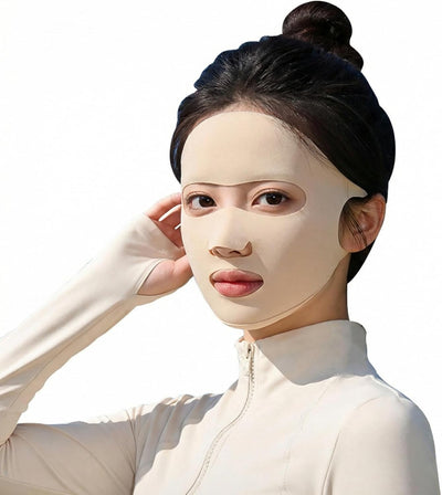 Máscara facial UV completa reutilizable para mujer y hombre