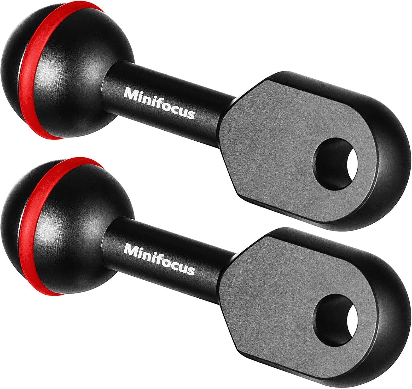 Brazo subacuático YS adaptador cabeza ligero aluminio 8.5cm
