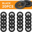 Soportes platos papel reutilizables 10.5pulg paq 20