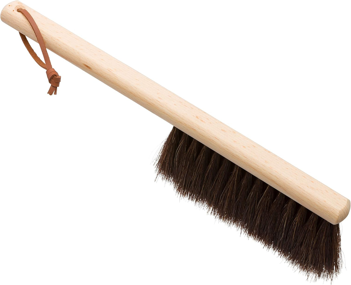 Cepillo mano crin caballo mango haya 13-3/4pulg