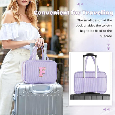 Set Bolsa Aseo y Cosméticos Lavanda