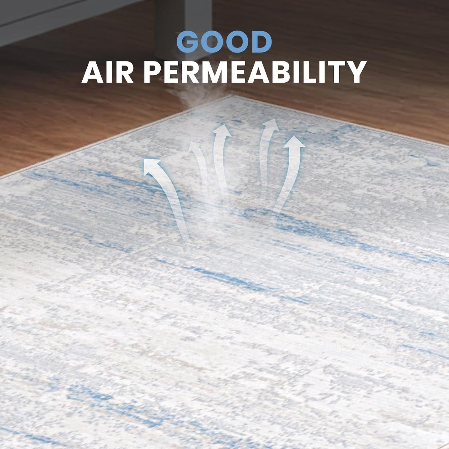 Alfombras lavables 2x3ft para sala dormitorio comedor