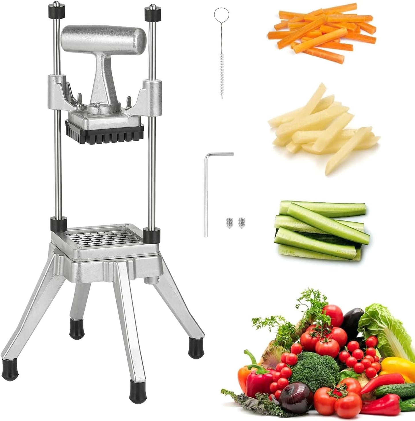 Picador acero inox con 3 hojas 1/2, 3/8, 1/4 pulg