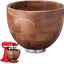 Tazón para mezclar de madera de nogal compatible KitchenAid