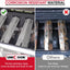 4 Pzas Placas Calor Ajustables 11.75-21pulg Cubiertas Quemadores