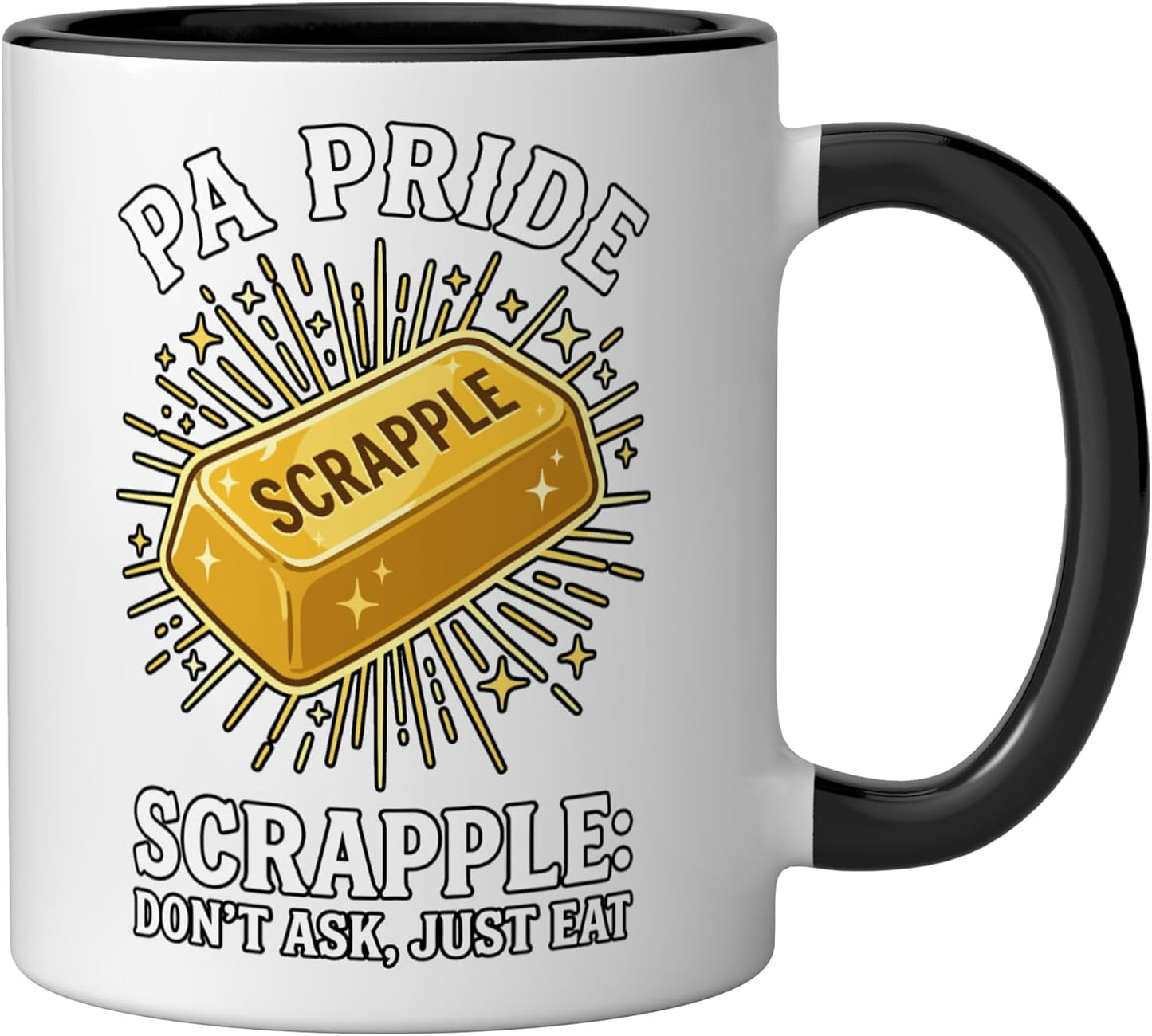 Taza Cerámica Humor Negro/Blanco