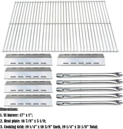 Kit repuesto DG210 quemadores gas Ducane placas térmicas rejilla