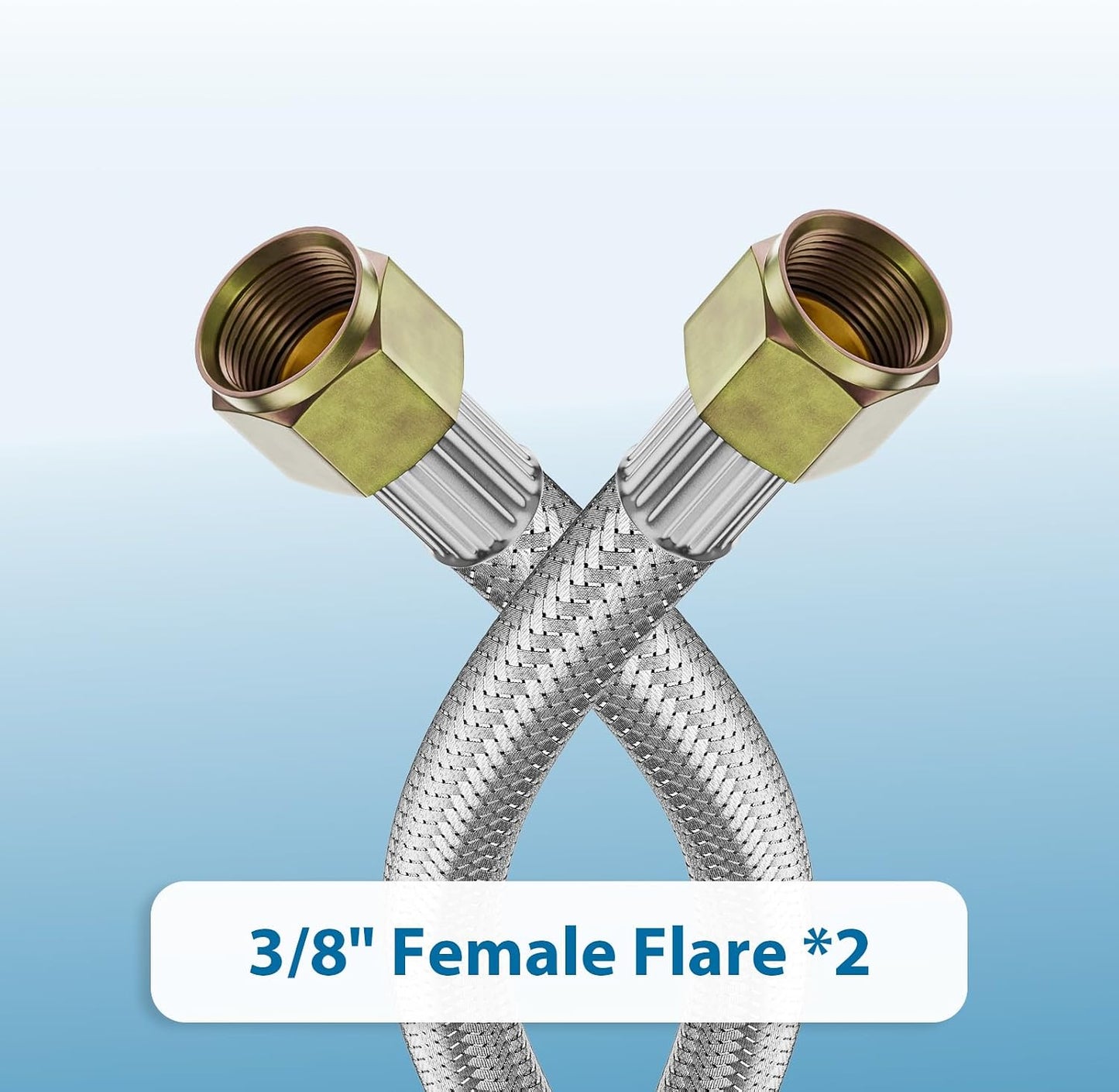 Extensión manguera propano 6ft 3/8pulg RV calentador
