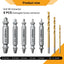 Set 5 Extractor S Dañados HSS 4241 Con 3 Brocas Giro