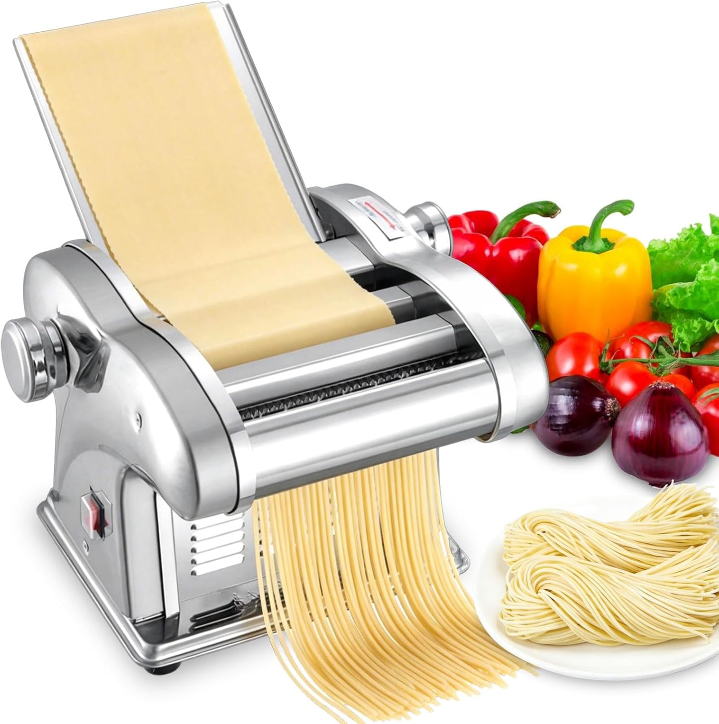 Máquina pasta eléctrica 3en1 con grosor ajustable