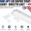 Lámpara LED 60W 4000K vaporproof para lavado coches garage