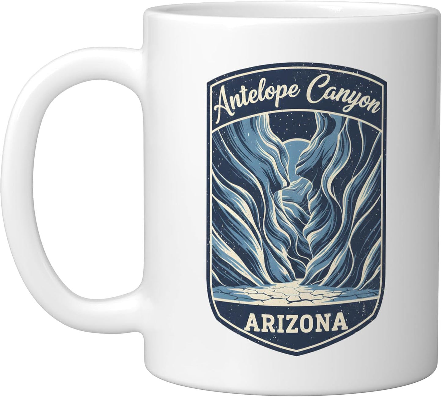 Taza Cerámica Adventure Blanca